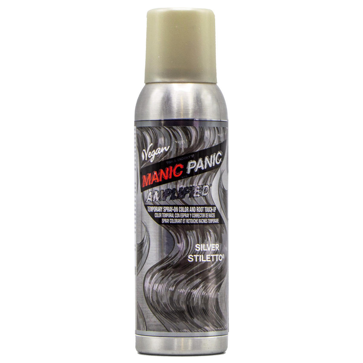 Manic Panic Amplified Spray-On Color Silver Stiletto 125 ml