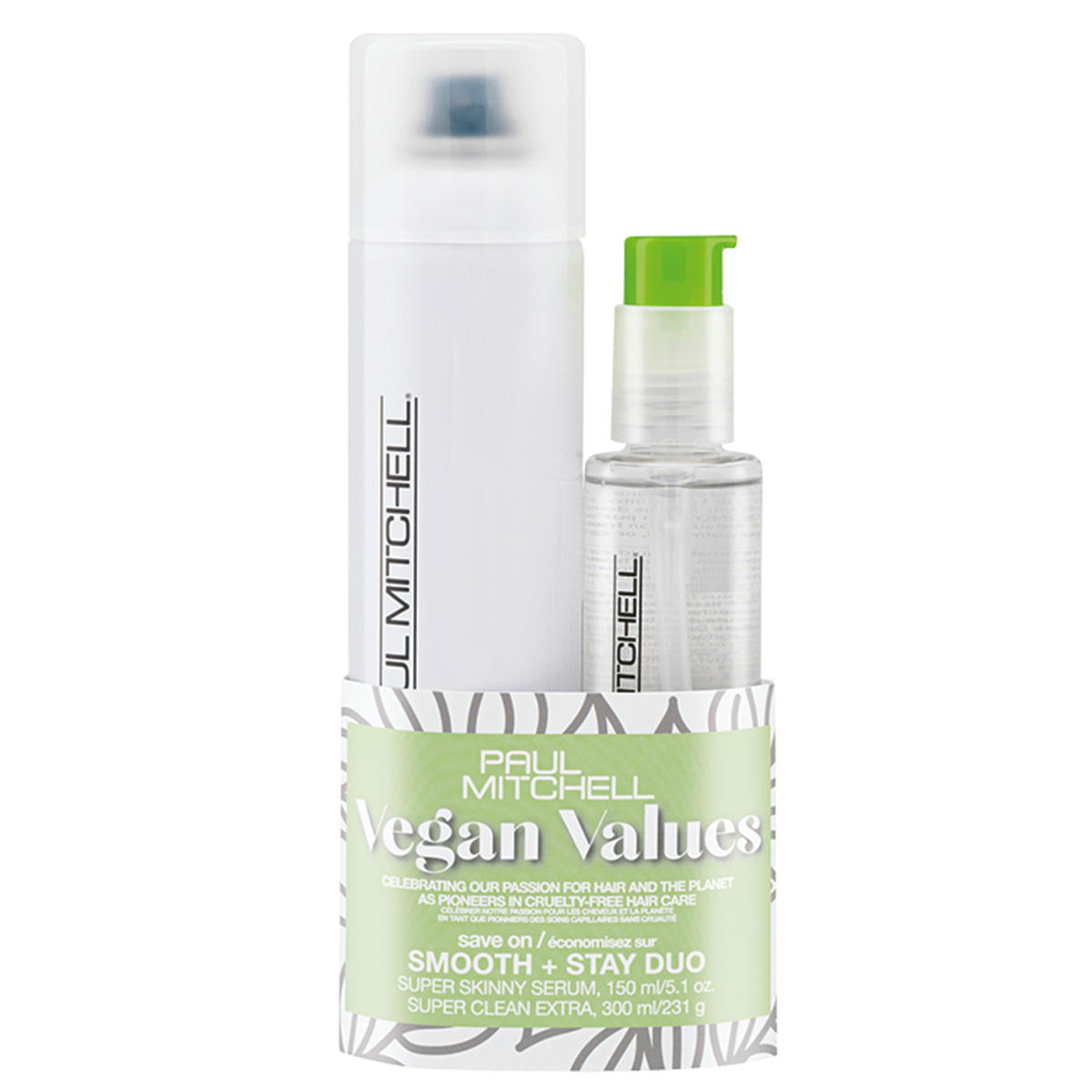 Paul Mitchell Save On Vegan Value Smooth + Stay Duo