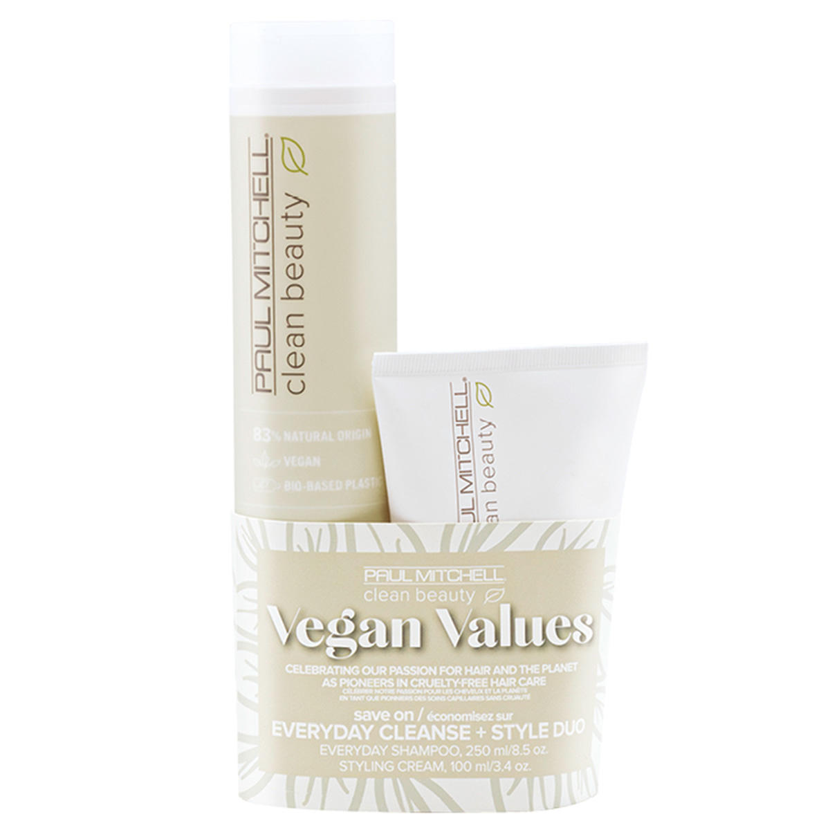 Paul Mitchell Save On Vegan Value Everyday Cleanse + Style Duo