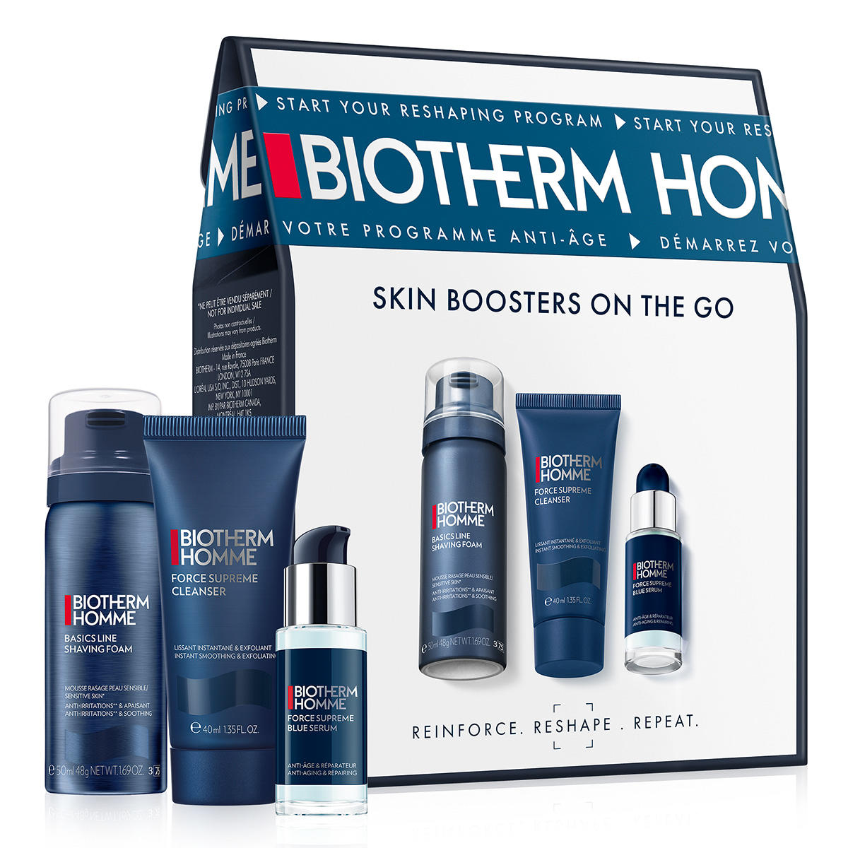 Biotherm Homme Force Supreme Blue Serum Recruit Set