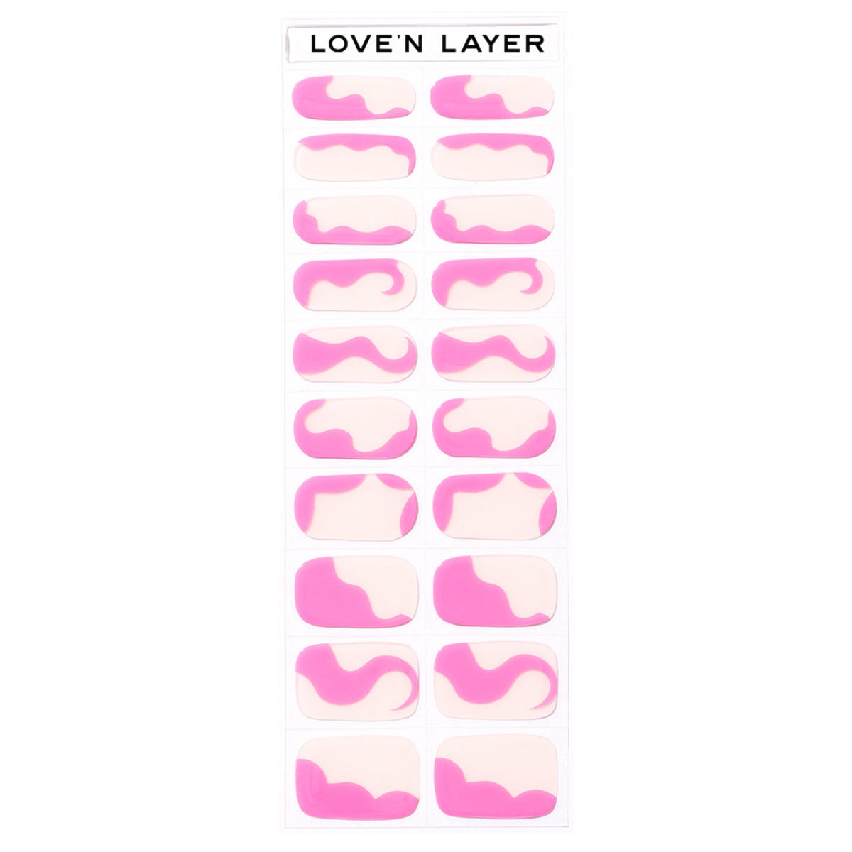 Love'n Layer Abstraction Layers Poppy Pink