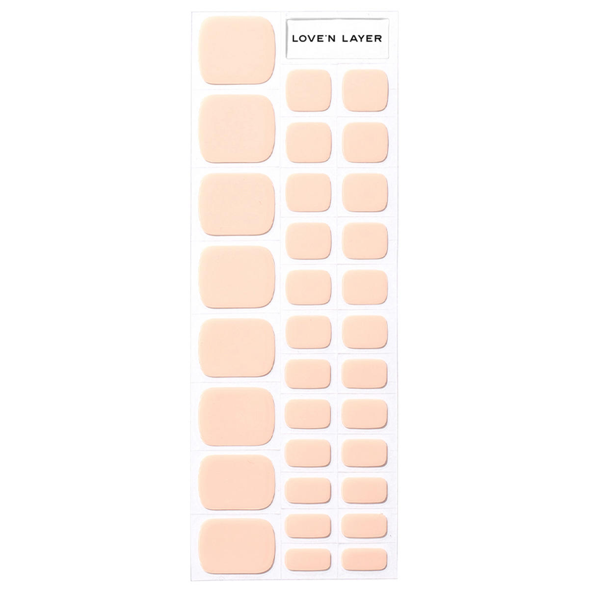 Love'n Layer Solid Toe Natrual Nude