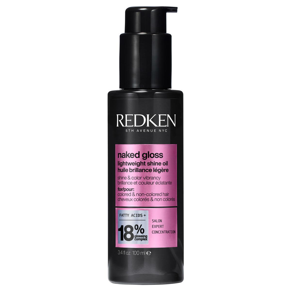 Redken acidic color gloss  Naked Gloss Lightweight Shine Oil 100 ml