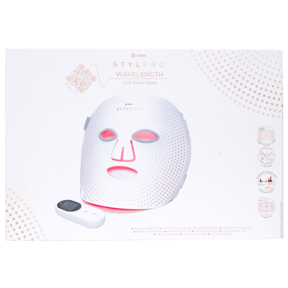 STYLPRO Wavelength LED Face Mask