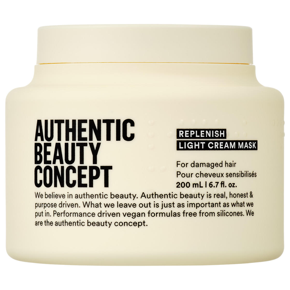 Authentic Beauty Concept Replenish Light Cream Mask 200 ml