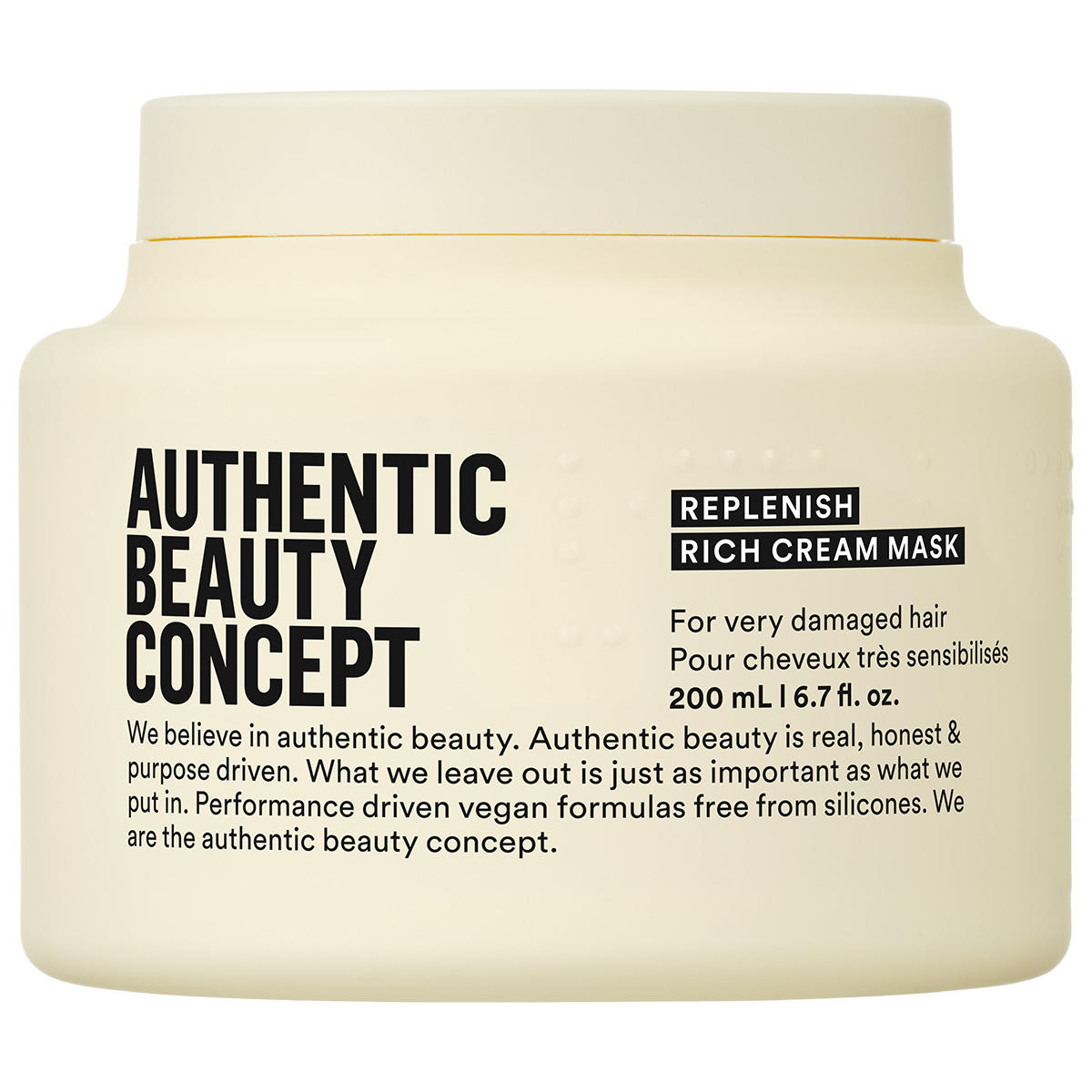 Authentic Beauty Concept Replenish Rich Cream Mask 200 ml