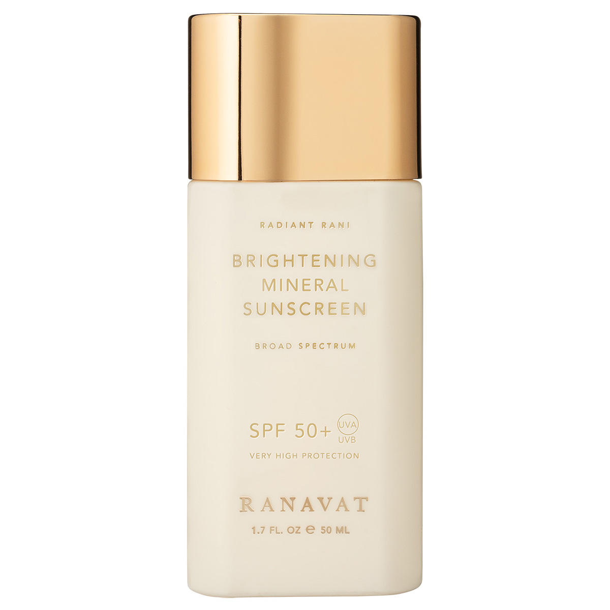 RANAVAT Brightening Mineral Sunscreen SPF 50+ 50 ml