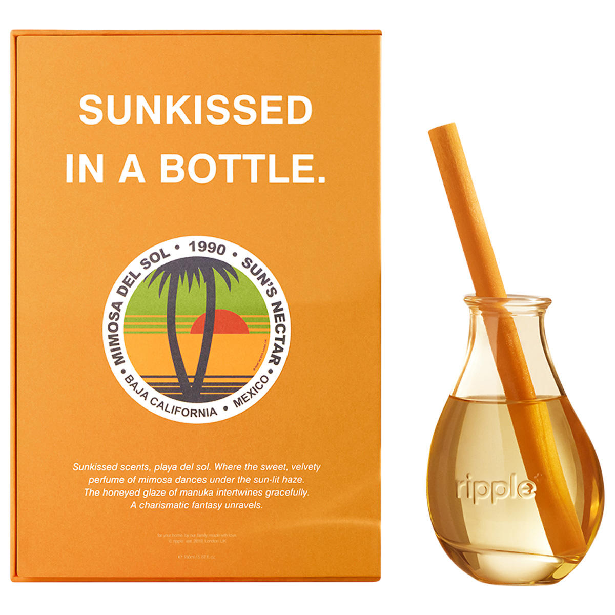ripple+ Mimosa Scented Reed Diffuser