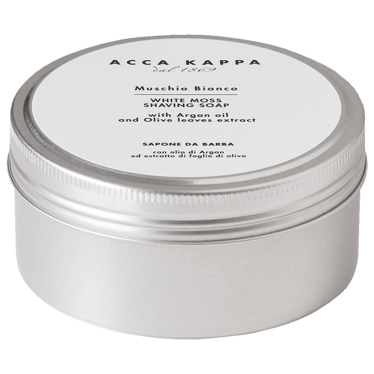Acca Kappa Muschio Bianco Shaving Soap 250 g
