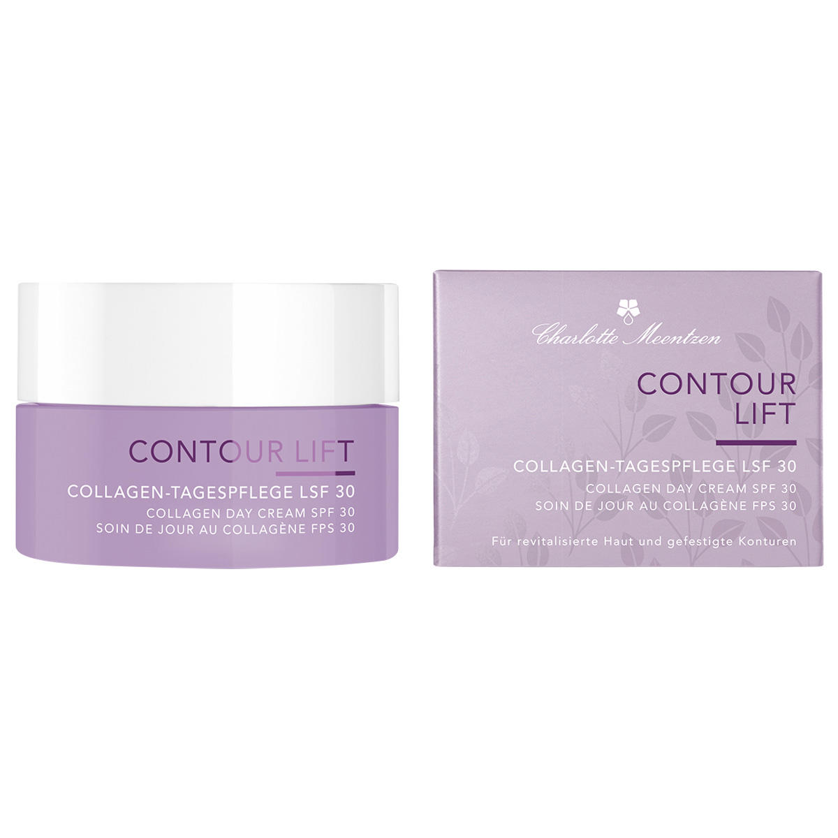 Charlotte Meentzen Contour Lift Trattamento giorno al collagene SPF 30 50 ml