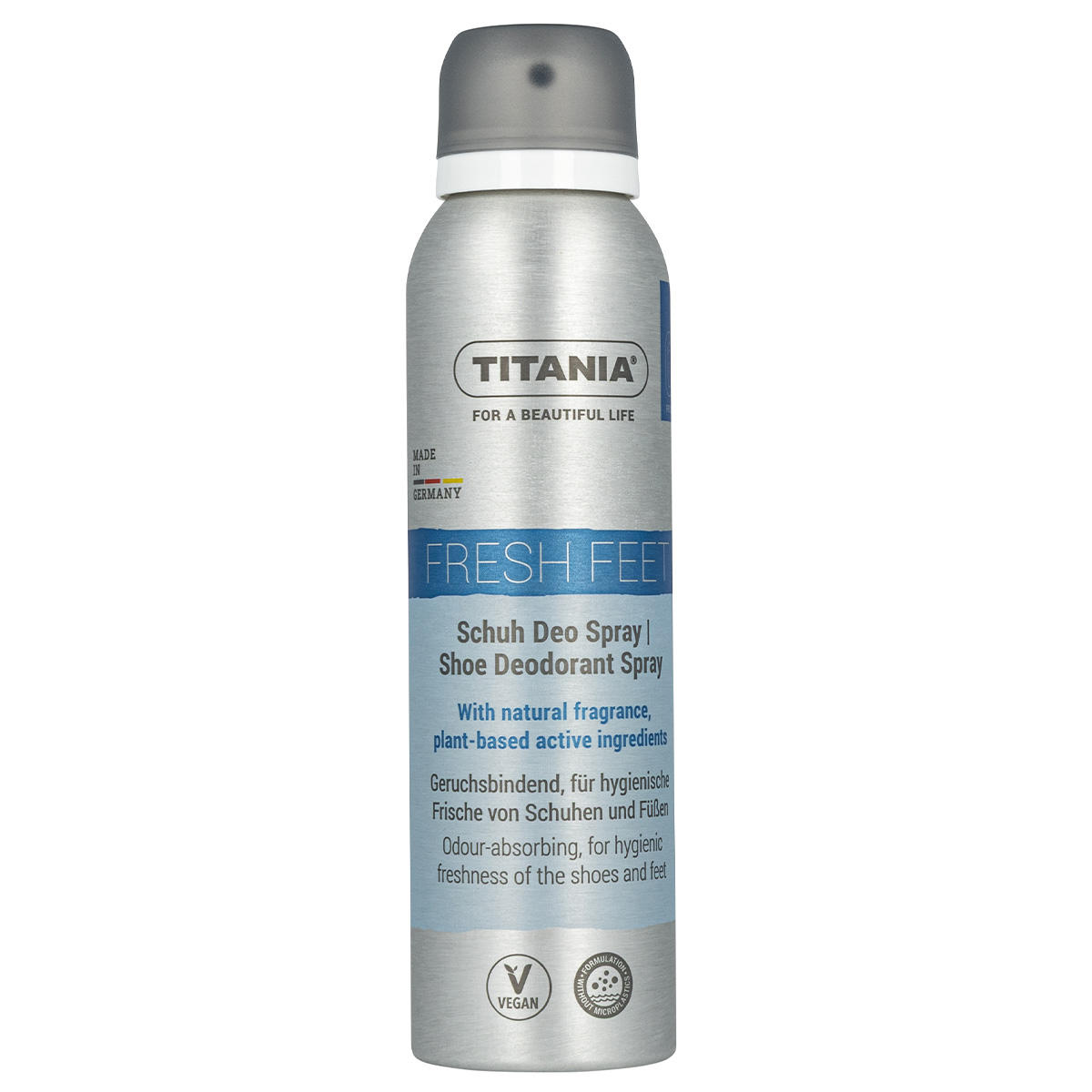 Titania Déodorant pour chaussures en spray 150 ml