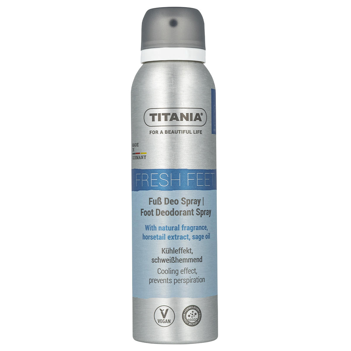 Titania Déodorant pour les pieds en spray 150 ml