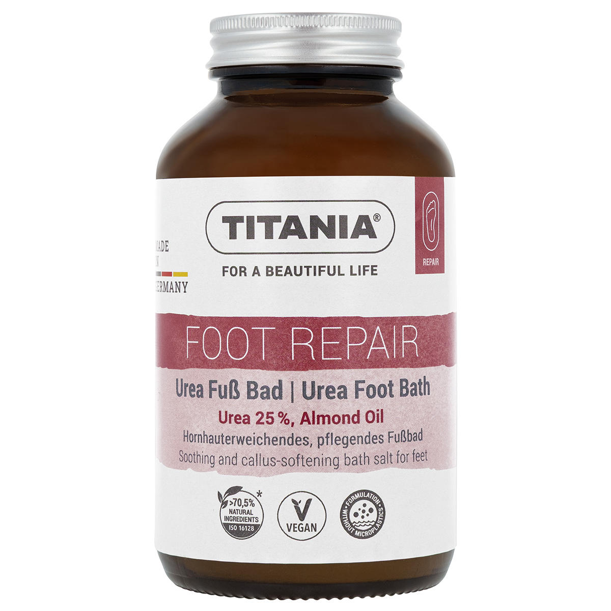 Titania Bain de pieds à l'urée 270 g