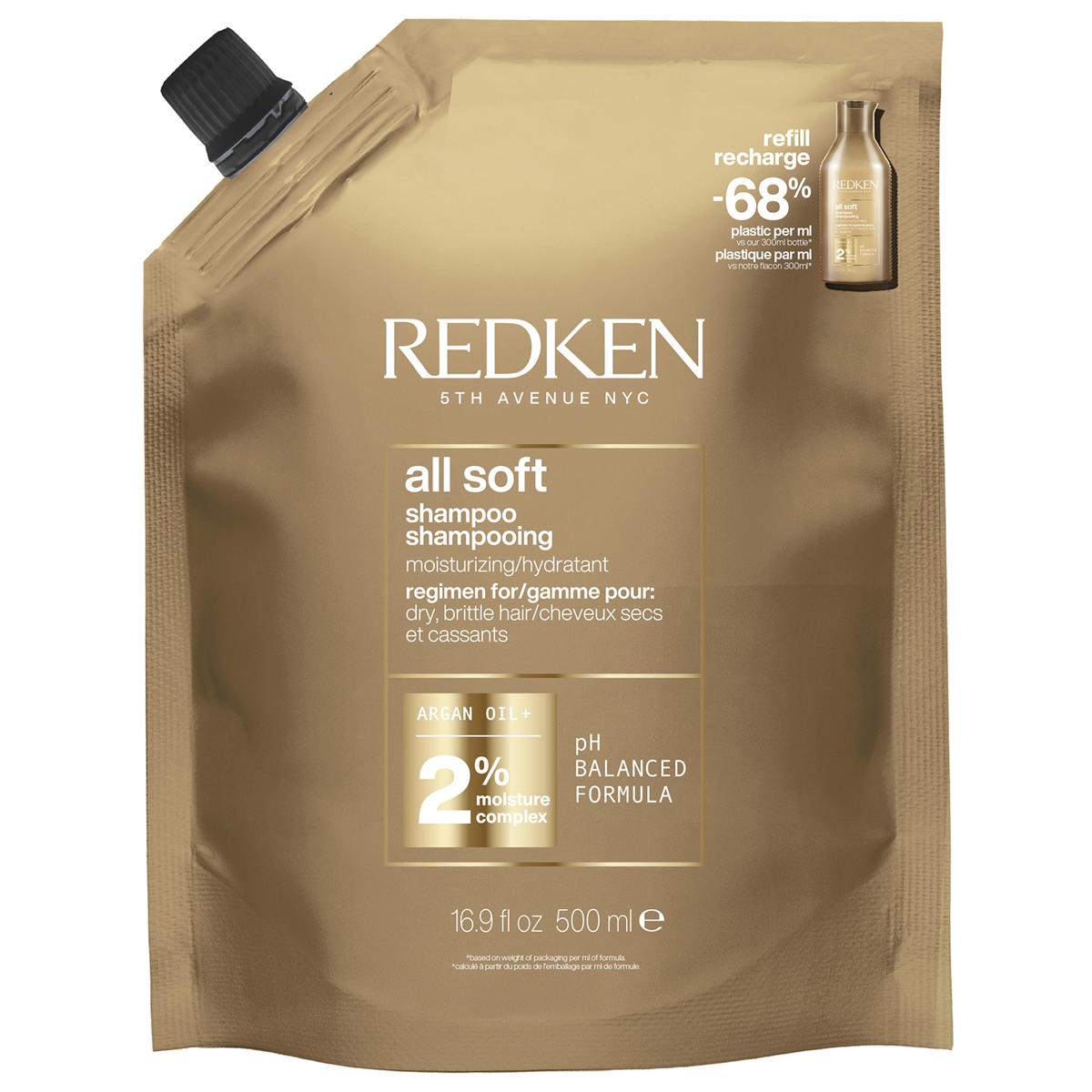 Redken all soft Shampoo Refill