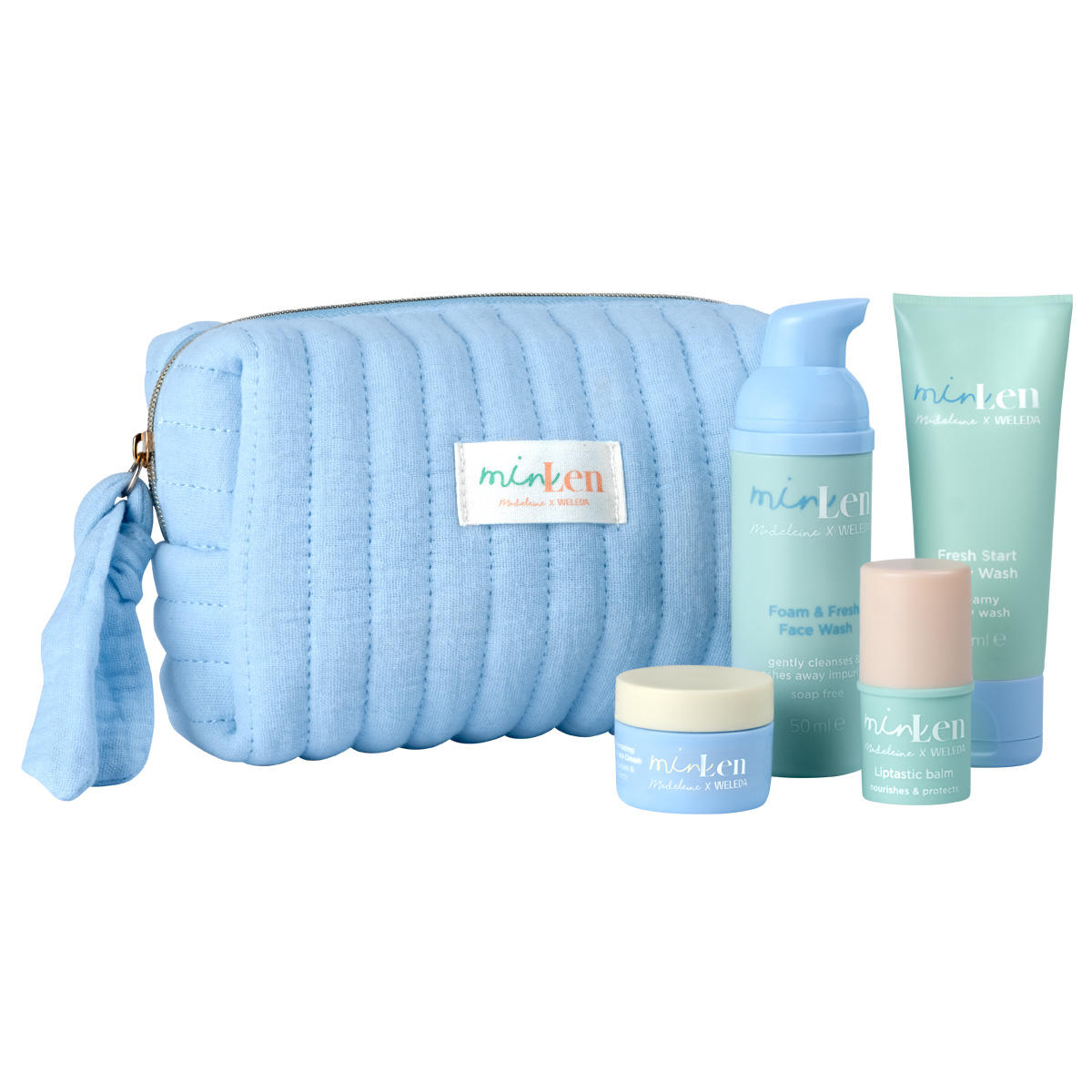 minLen Madeleine x Weleda Travel Set