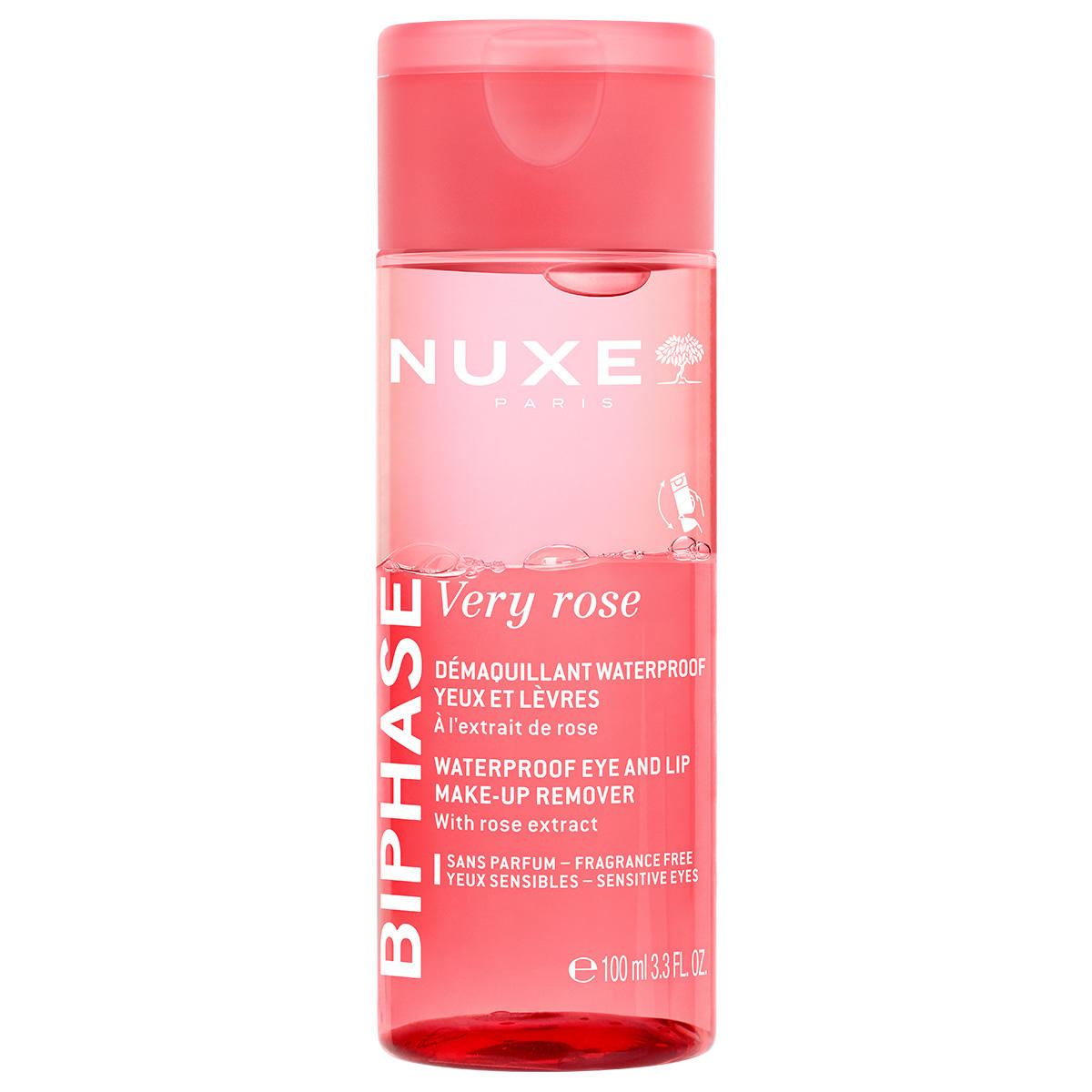 Nuxe Very Rose Biphase Makeup Remover 100ml 4