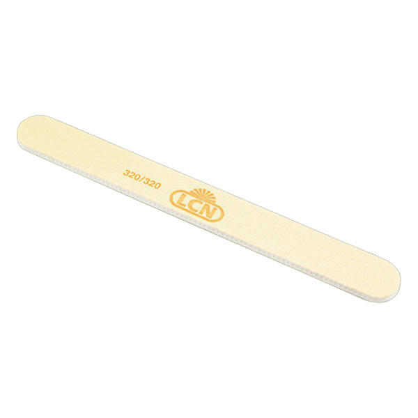 LCN Lime à ongles pastel jaune, grain fin 320/320