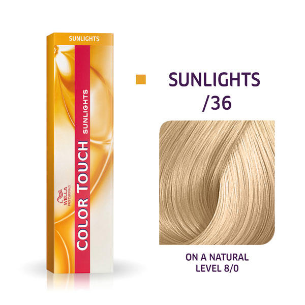 Wella Color Touch Sunlights /36 Gold Violett, 60 ml