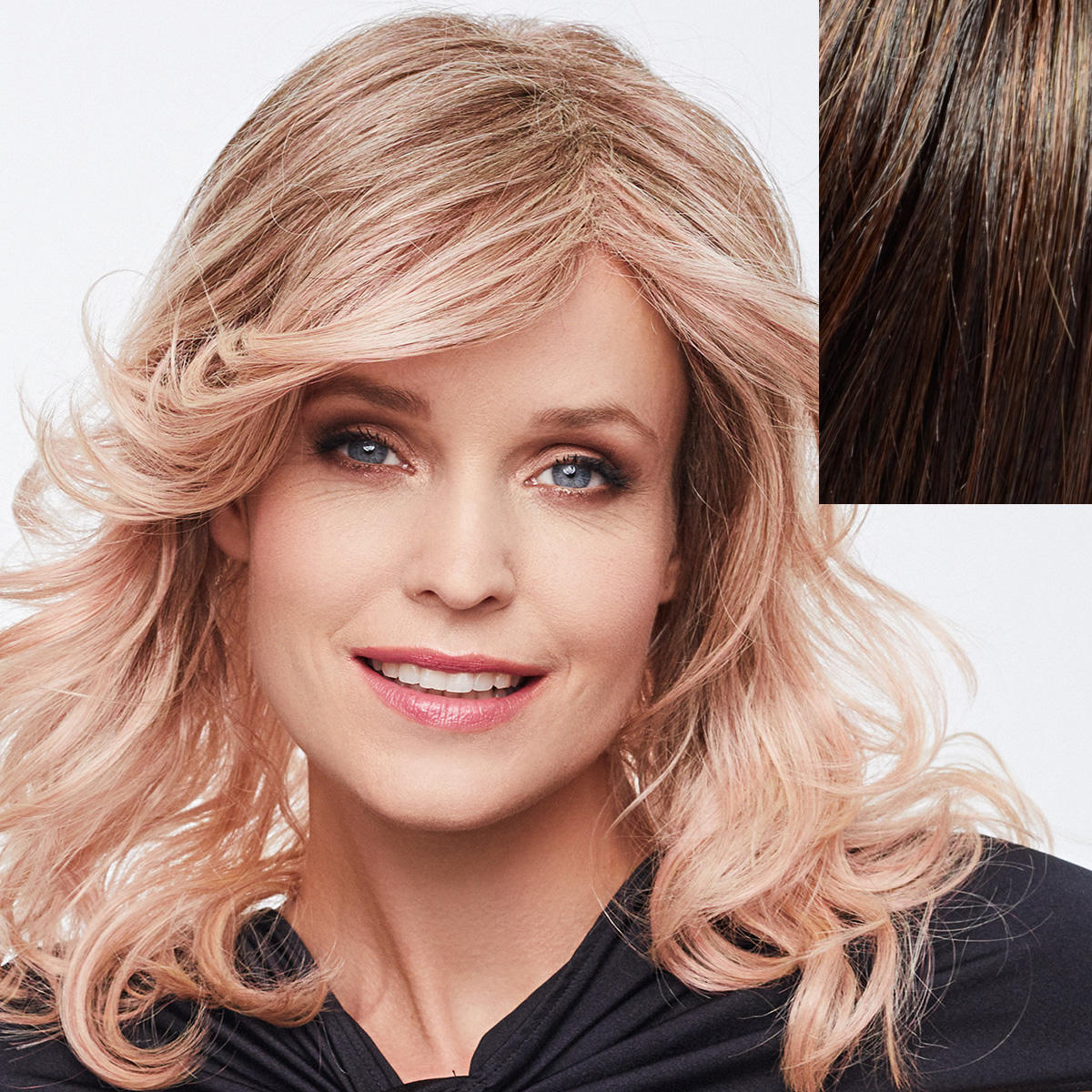 Gisela Mayer Magic Festival synthetic wig 27/4-4 Chocolate Hazelnut