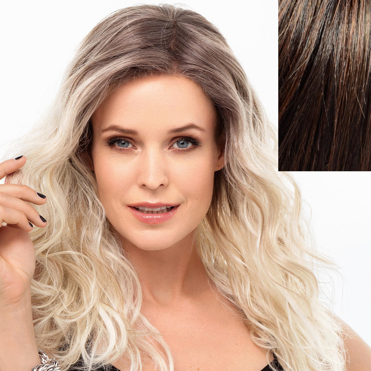 Gisela Mayer Magic Night synthetische pruik 27/4-4 Chocolate Hazelnut
