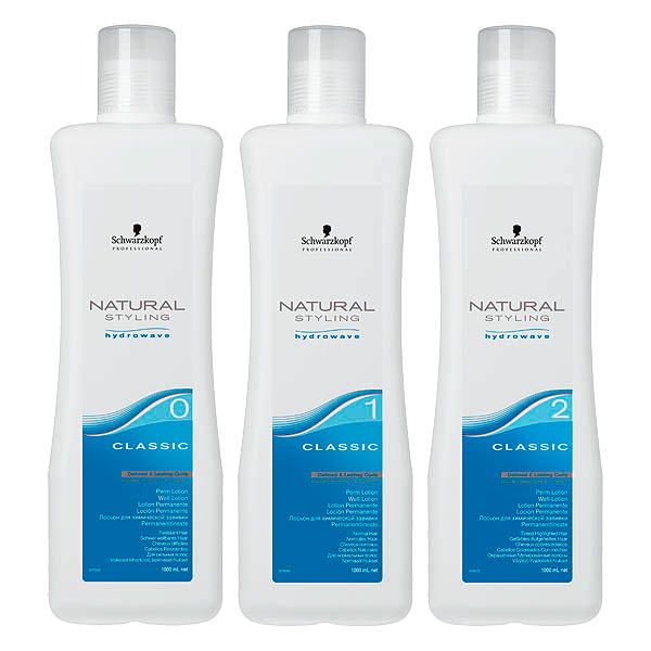 Schwarzkopf Professional Natural Styling Hydrowave Classic 2 - for colored, streaked or porous hair, 1 liter