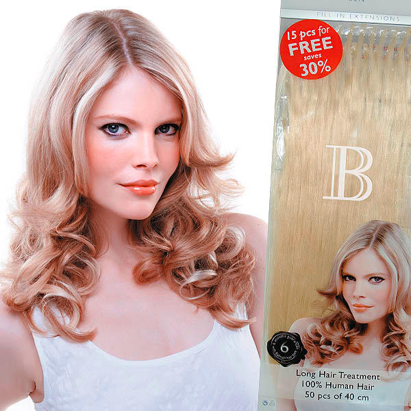 Balmain Fill-In Extensions Value Pack Natural Straight 8.9A
