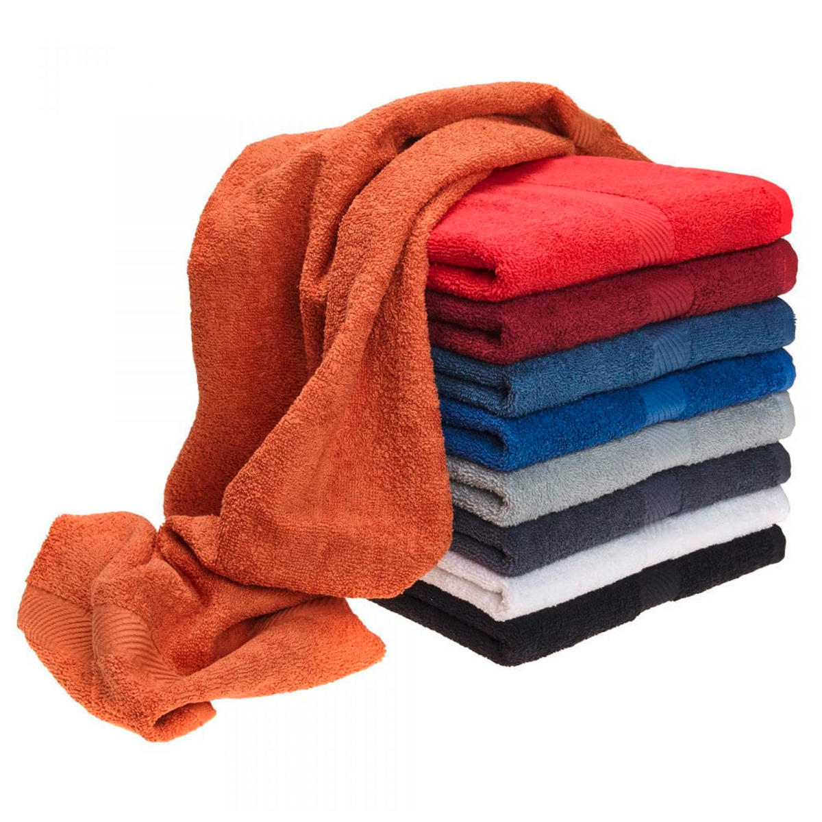 Efalock Handdoek Economy 30 x 90 cm terracotta
