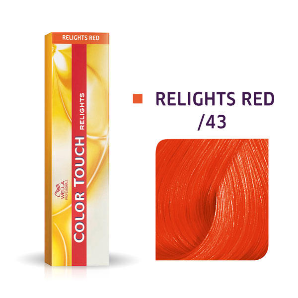 Wella Color Touch Relights Red /43 Cuivré doré