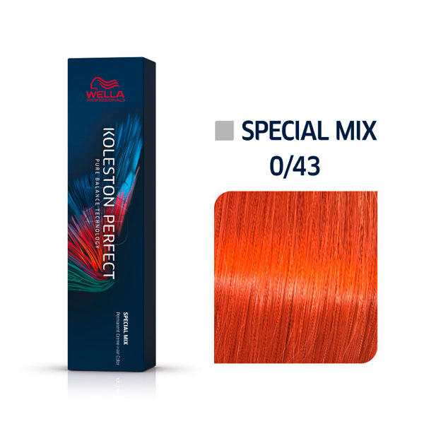 Wella Koleston Perfect Special Mix 0/43 Rot Gold, 60 ml
