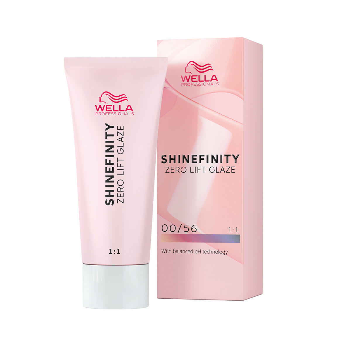 Wella Shinefinity Zero Lift Glaze 00/56 Rosé Booster 60 ml