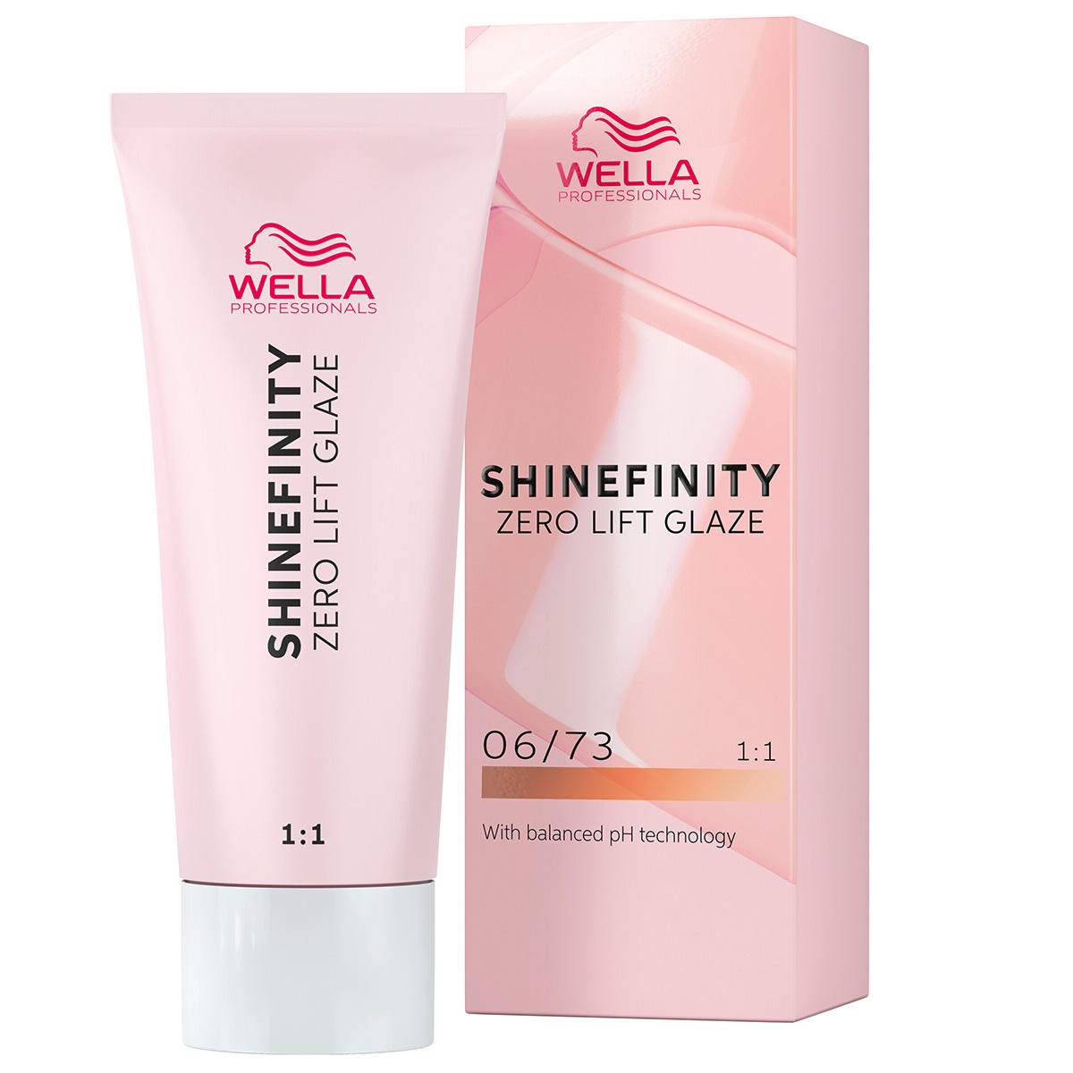 Wella Shinefinity Zero Lift Glaze 06/73 Caramel Chocolate - dunkelblond braun-gold 60 ml