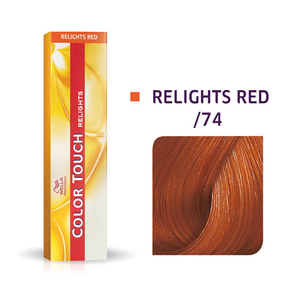 Wella Color Touch Relights Red /74 Marron cuivré
