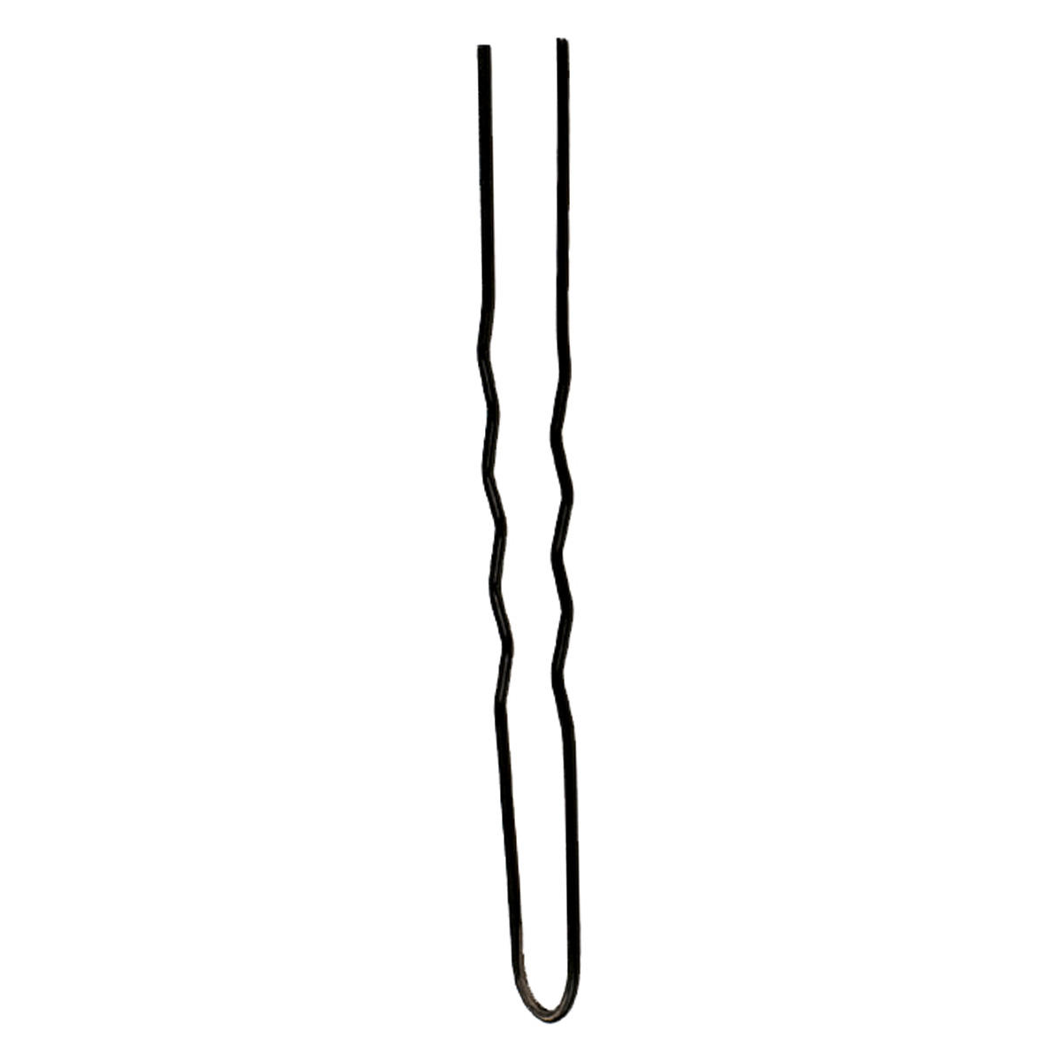 Efalock Épingles à cheveux Mademoiselle Noir, 65 mm
