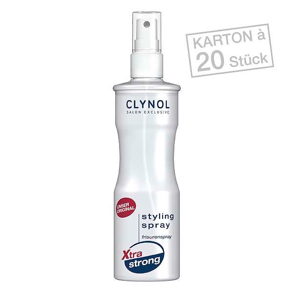 Clynol Stylingspray Xtra strong Frisurenspray 20er-Karton Packung mit 20 x 200 ml