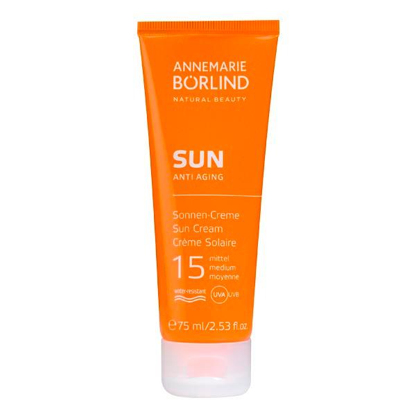ANNEMARIE BÖRLIND Sun cream SPF 15, medium, 75 ml