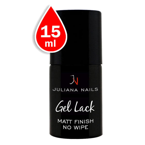 Juliana Nails Gel Lack Matt Finish - No Wipe 15 ml