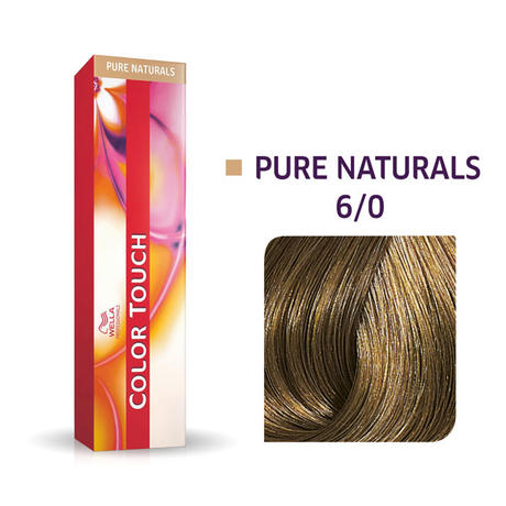 Wella Color Touch Pure Naturals 6/0 Blond foncé