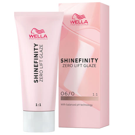 Wella Shinefinity Zero Lift Glaze 06/0 Natural Brandy - dunkelblond natur 60 ml