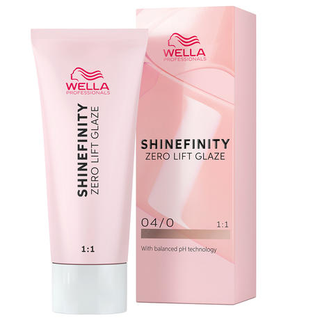 Wella Shinefinity Zero Lift Glaze 04/0 Natural Espresso - mittelbraun natur 60 ml