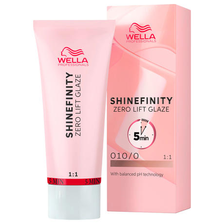 Wella Shinefinity Zero Lift Glaze 010/0 Natural Flash - hell-lichtblond natur 60 ml