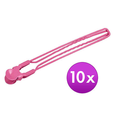 Fripac-Medis Jumbo-Clips Pink, Per package 10 pieces