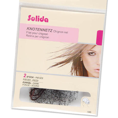 Solida Ultra stretch knotted nets Dark, Per package 2 pieces