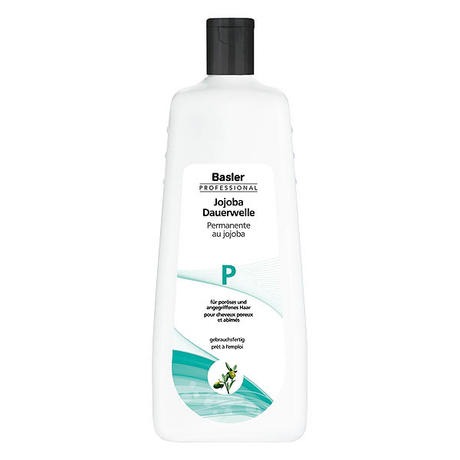basler Permanente au jojoba P, pour cheveux poreux et abîmés, Bouteille 1 litre