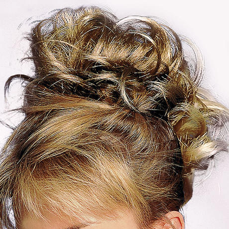 Solida Bel Hair Fashionring Kerstin Medio biondo-marrone chiaro striato