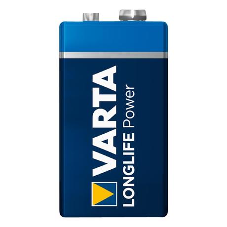 Varta LONGLIFE Power Type 6LR 61 bloc E, 9 volts, 1 pièce