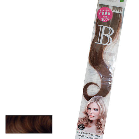 Balmain Fill-In Extensions Natural Straight 6 Light Mocca