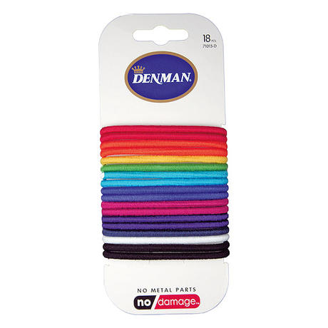 Denman Rubbers Zopfgummis Multicolore