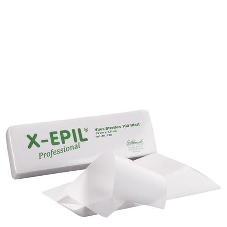 X-Epil Strisce di pile Corto, 23 x 7 cm, 100 pezzi.