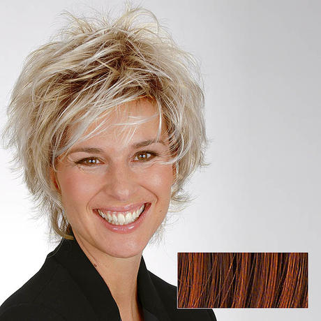 Gisela Mayer Perruque en fibre de Perruques en fibre de synthètiques Petra Châtain