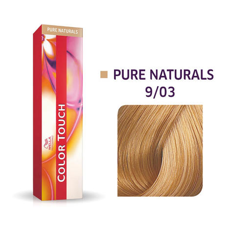 Wella Color Touch Pure Naturals 9/03 Blond platine naturel doré